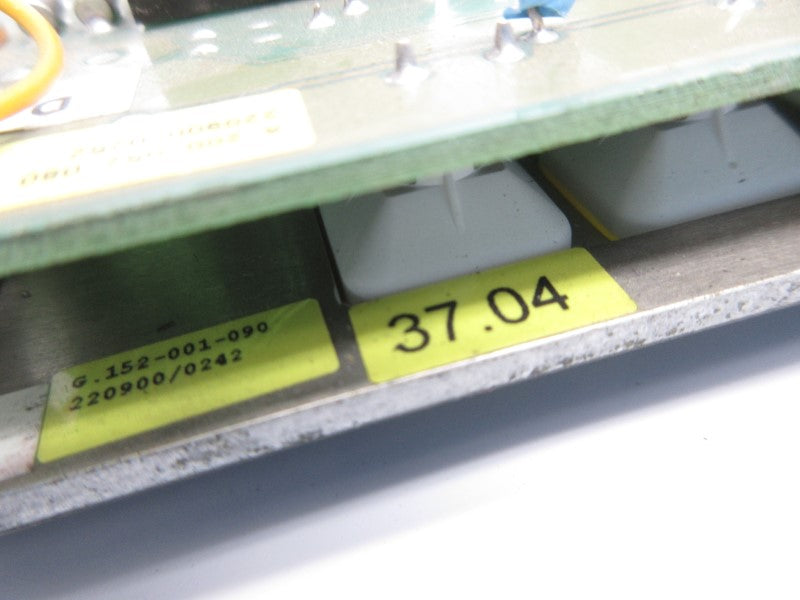 OPERATOR PANEL G.152-001-090 (NO KEY) UNMP