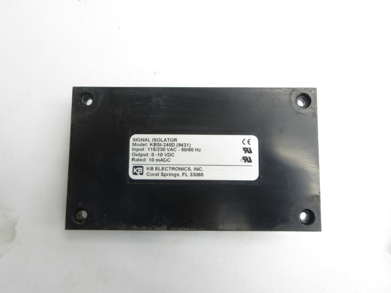 KB ELECTRONICS KBSI-240D 9431 115/230VAC UNMP