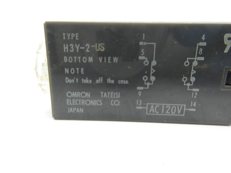 OMRON H3Y-2-US 120VAC 60S UNMP