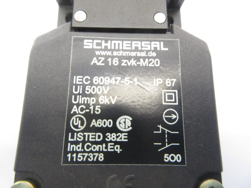 SCHMERSAL AZ16ZVK-M20 500V NSNP