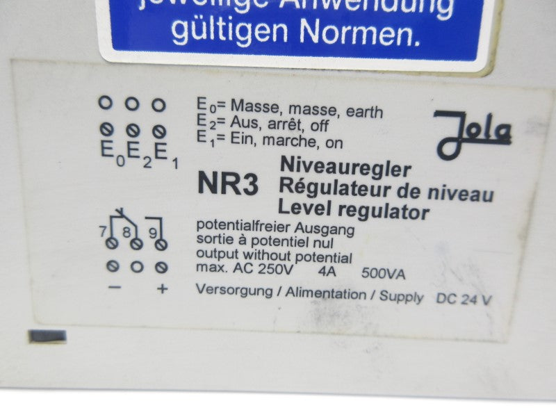 JOLA NR3 24VDC 4A NSNP