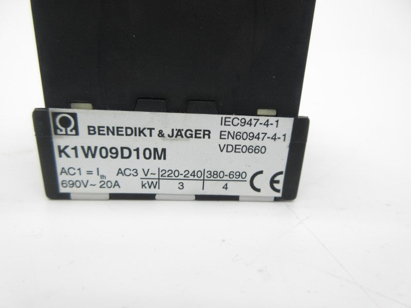 BENEDIKT&JAGER K1W09D10M 24VDC NSNP