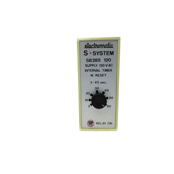 ELECTROMATIC SB285120 120VAC 3-60S NSNP