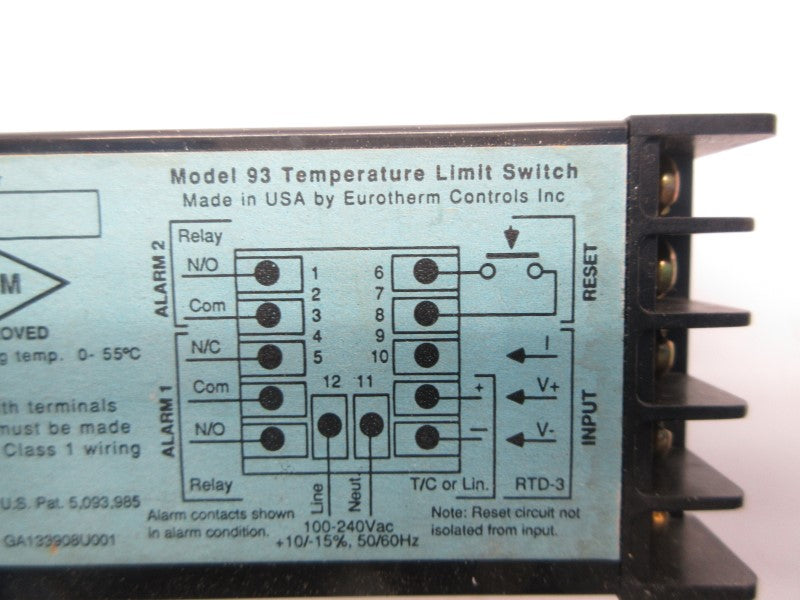 EUROTHERM 93 100-240VAC NSNP