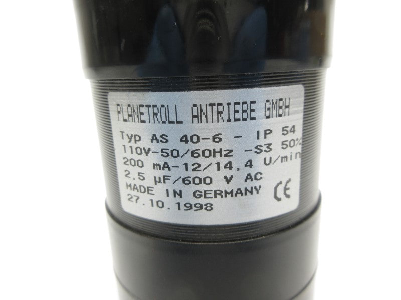 PLANETROLL AS40-6-IP54 600VAC NSNP