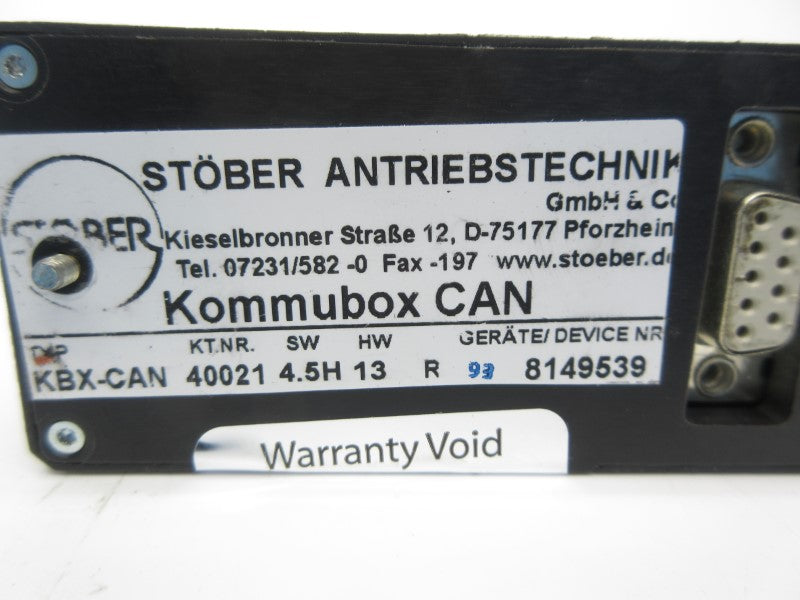 STOBER KBX-CAN NSNP