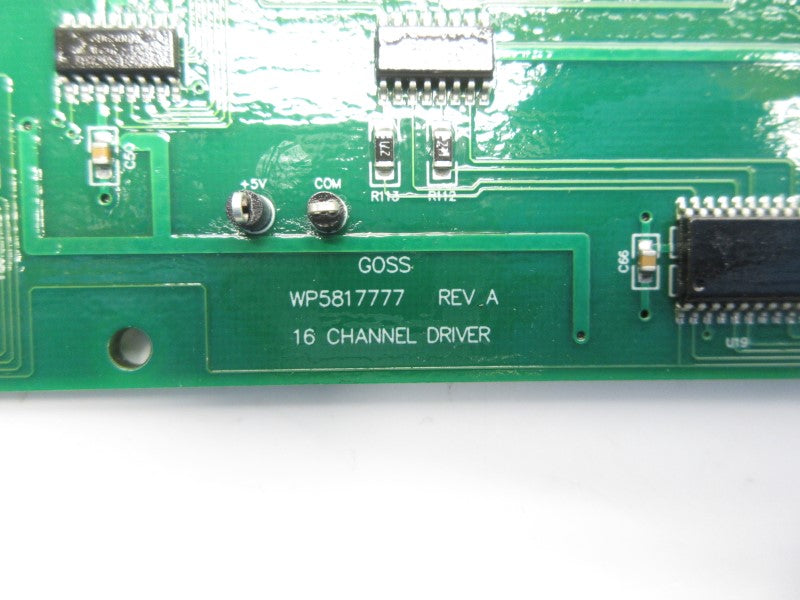 GOSS WP5817777 REV. A NSNP