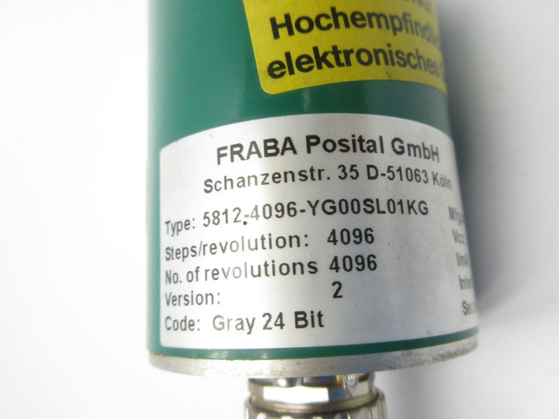 FRABA 5812-4096-YG00SL01KG 8-24V NSNP