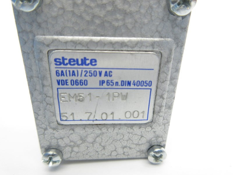 STEUTE EM51-1PW 250VAC 6A NSNP