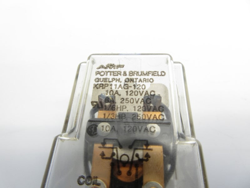 AMF KRP11AG-120 120VAC 10A NSNP