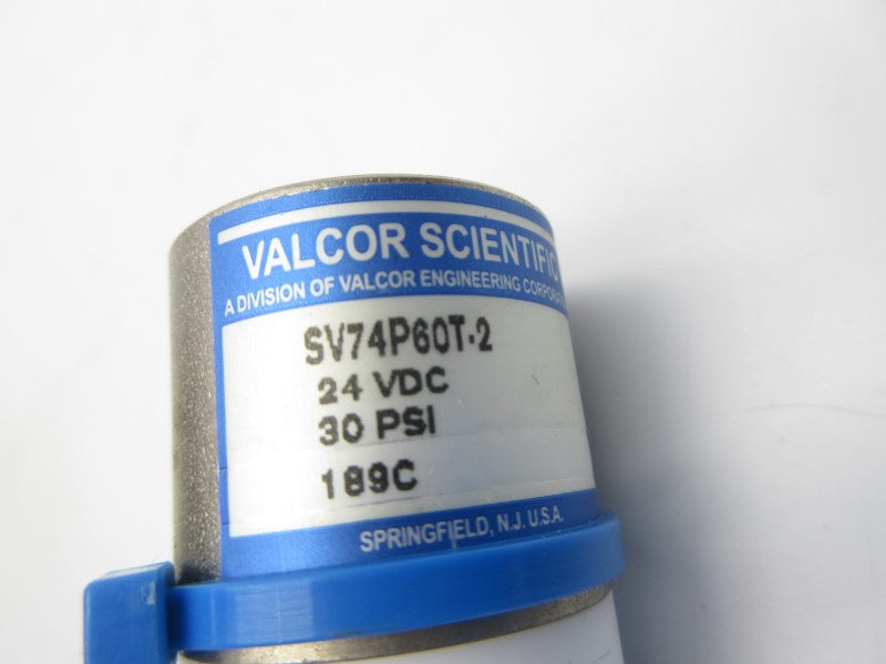 VALCOR SCIENTIFIC SV74P60T-2 24VDC 30PSI NSNP