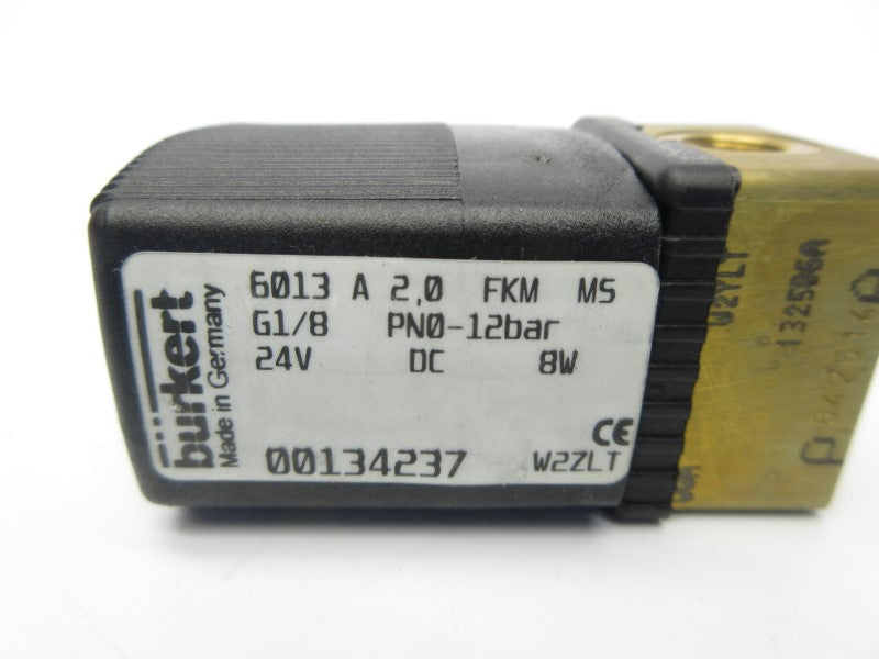 BURKERT 6013A2,0FKMMS 24VDC NSNP