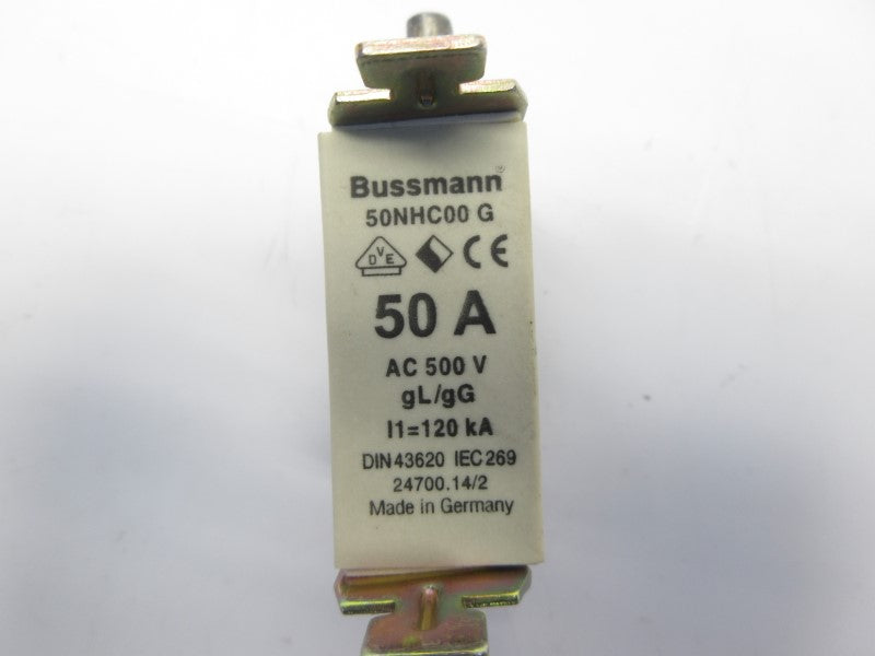 BUSSMANN 50NHC00G 500VAC 50A NSNP