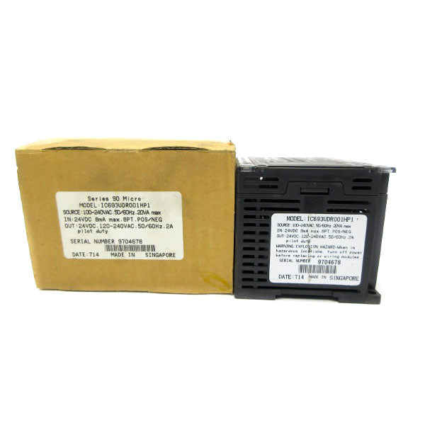 GENERAL ELECTRIC IC693UDR001HP1 100-240VAC NSMP