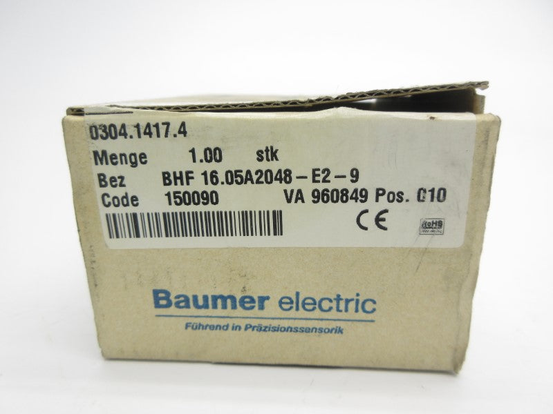 BAUMER ELECTRIC BHF16.05A2048-E2-9 NSMP