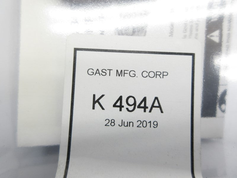 GAST K494A NSFS