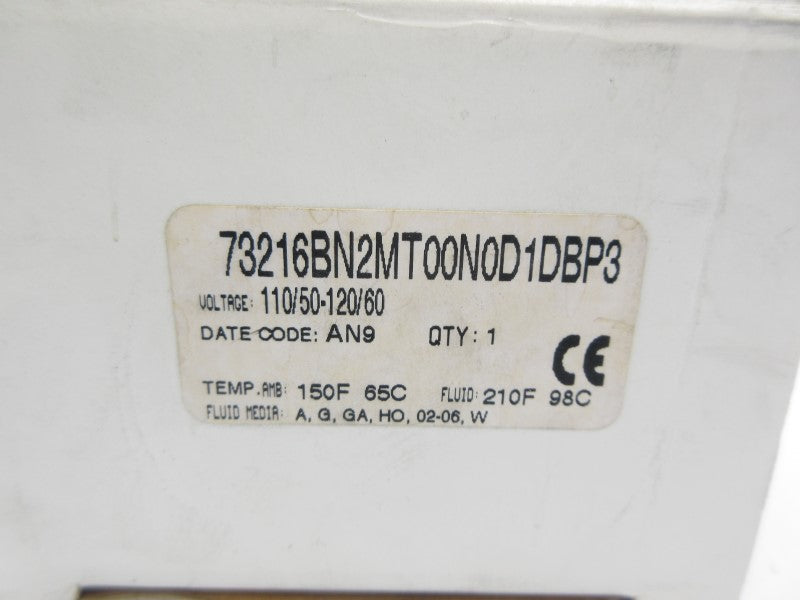 PARKER 73216BN2MT00N0D1DBP3 110/120V 5-1500PSI 1/4" NSMP