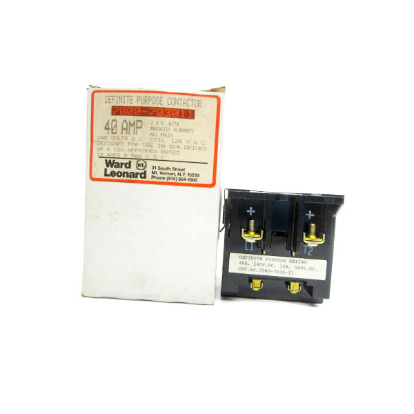 WARD LEONARD ELECTRIC 7000-703011 240VDC 40A NSMP