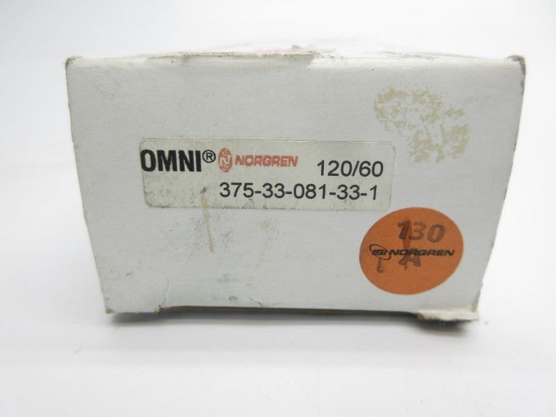 NORGREN 375-33-081-33-1 110/120V NSMP