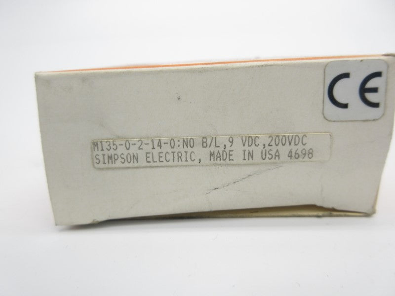 SIMPSON M135-0-2-14-0 9-200VDC NSMP