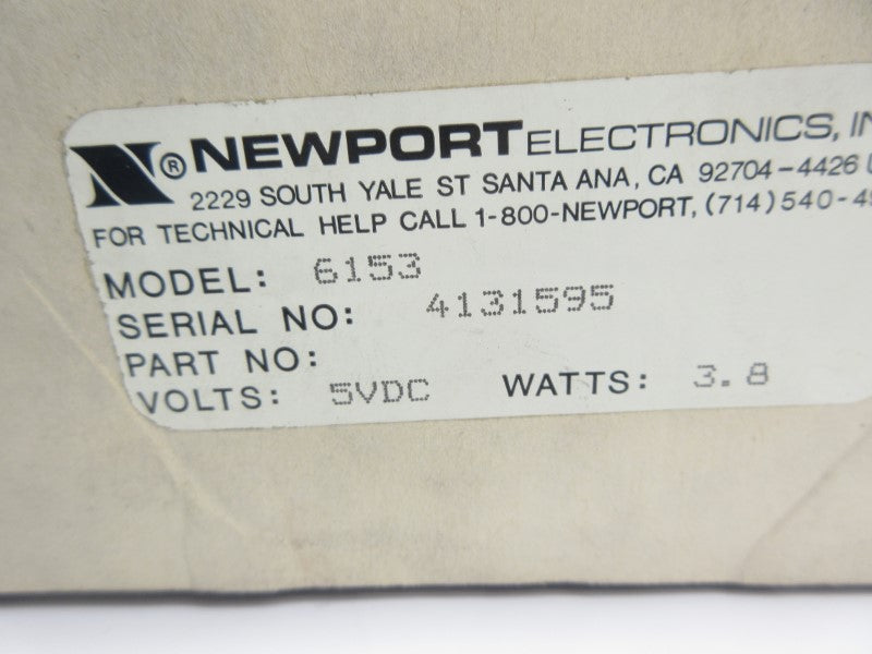 NEWPORT 6153 5VDC NSMP