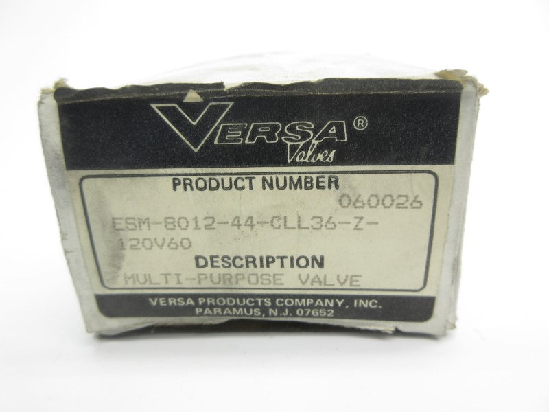 VERSA ESM-8012-44-CLL36-Z-120V60 120V 0-100PSI NSMP