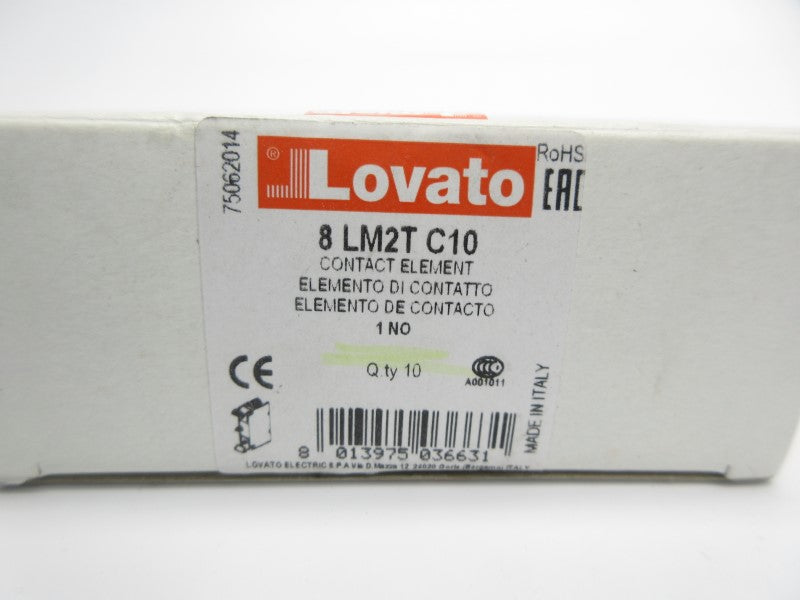 LOVATO 8LM2TC10 690V 10A (PKG OF 10) NSMP