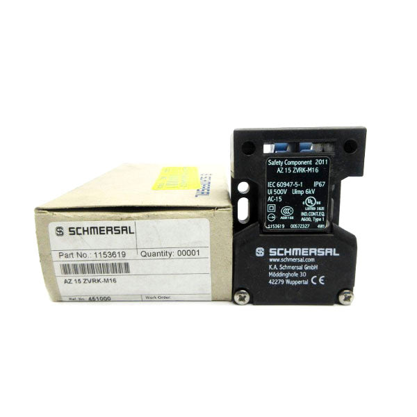 SCHMERSAL AZ15ZVRK-M16 500V NSMP