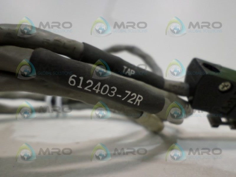 RELIANCE ELECTRIC 612403-72R CABLE ASSEMBLY DUAL CONNECTOR  UNMP