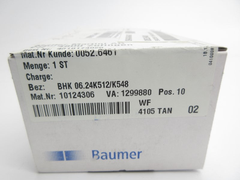 BAUMER ELECTRIC BHK06.24K512/K548 NSMP