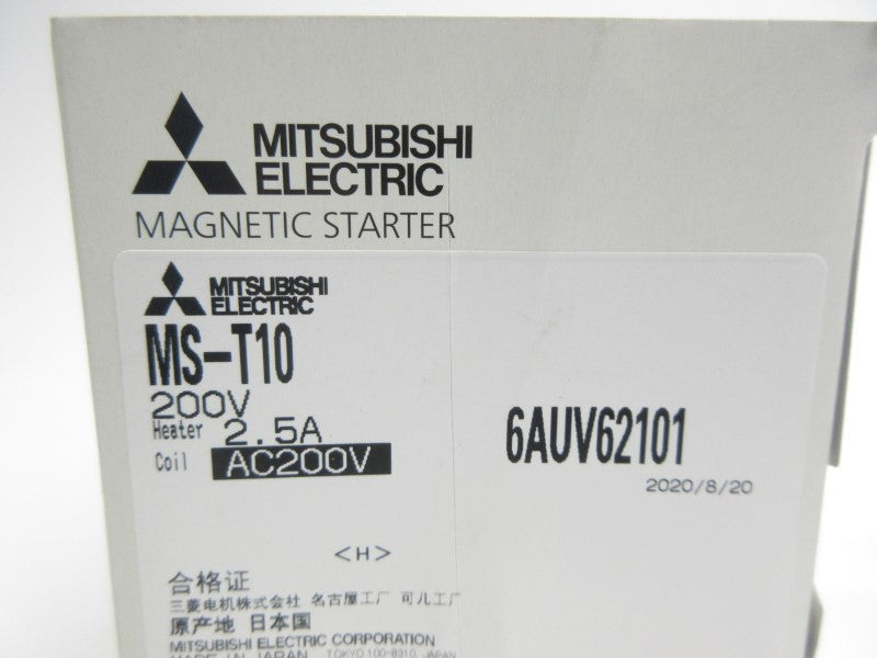 MITSUBISHI ELECTRIC MS-T10 200V 2.5A NSMP