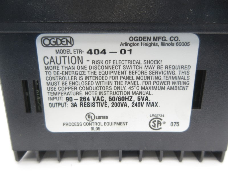 OGDEN ETR-404-01 90-264VAC NSNP