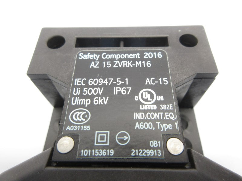 SCHMERSAL AZ15ZVRK-M16 500V NSNP