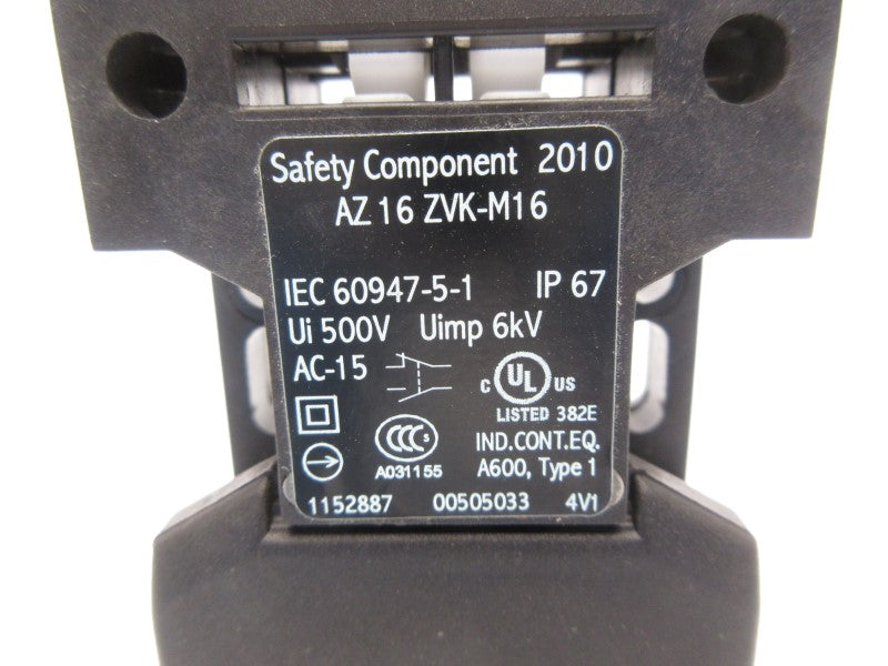 SCHMERSAL AZ16ZVK-M16 500V NSNP