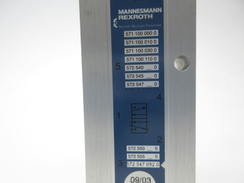 REXROTH 572547092 24VDC NSNP