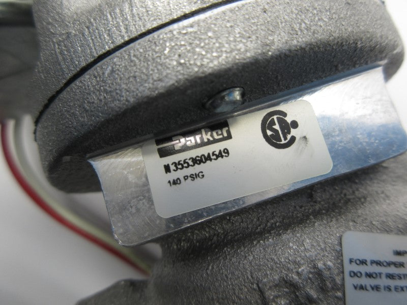 PARKER K065603549 N3553604549 24VDC 140PSI NSNP