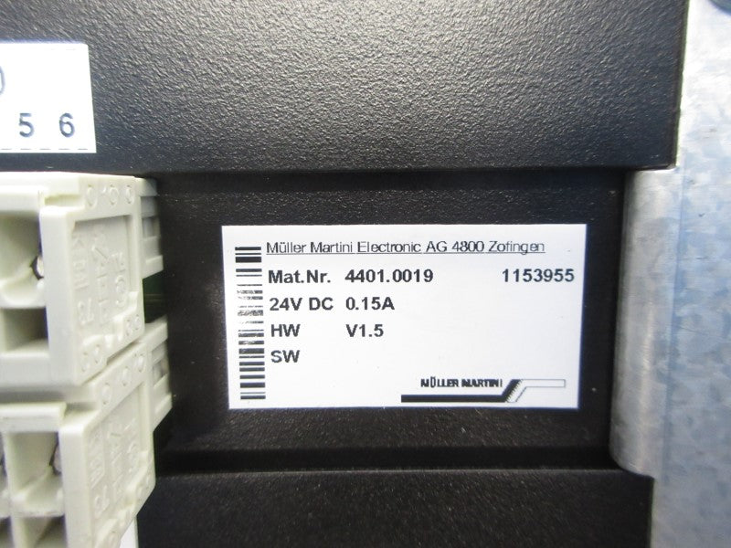 MULLER MARTINI ELECTRONIC 4401.0019 24VDC 0.15A NSNP