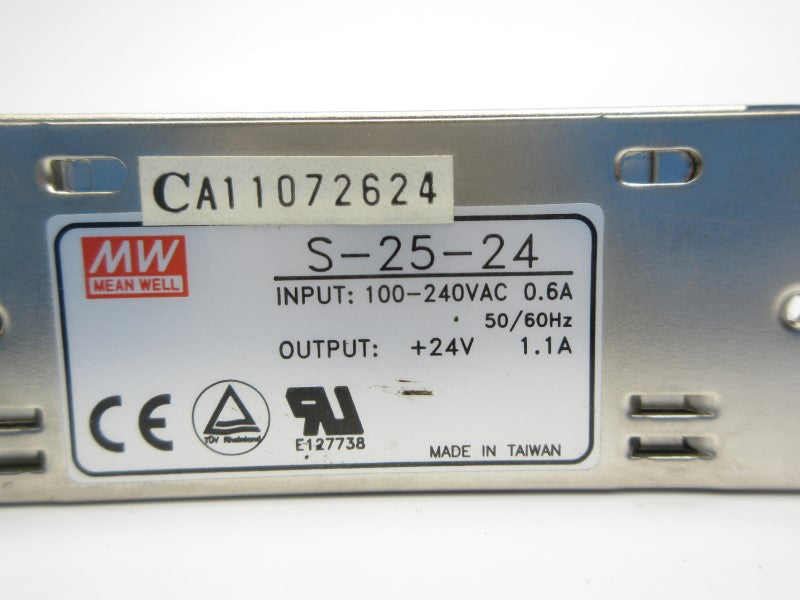 MEAN WELL S-25-24 100-240VAC 0.6A NSNP