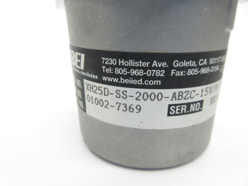 BEI XH25D-SS-2000-ABZC-15V/V-SM18 01002-7369 5-15VDC NSNP