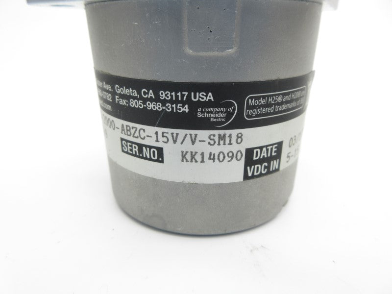 BEI XH25D-SS-2000-ABZC-15V/V-SM18 01002-7369 5-15VDC NSNP