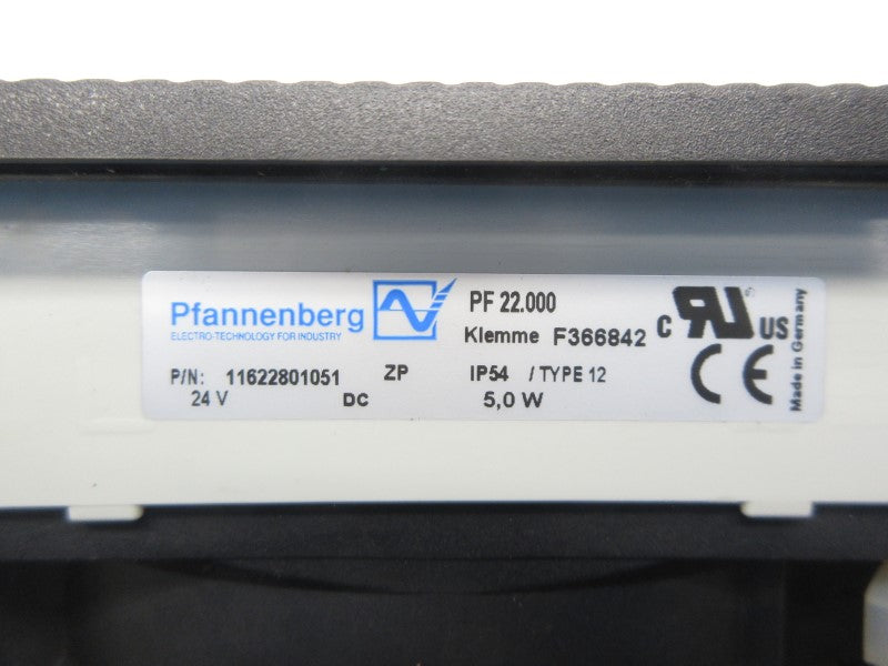 PFANNENBERG PF22.000 11622801051 24VDC NSNP