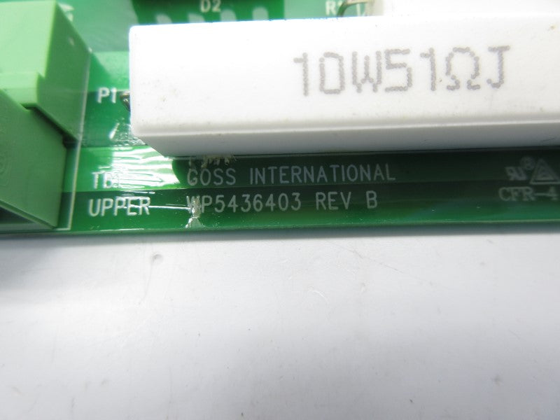 GOSS WP5436403 REV. B NSNP