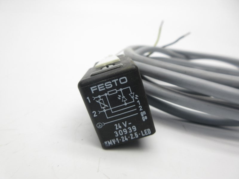 FESTO KMV-1-24-2.5-LED 30939 24V NSNP