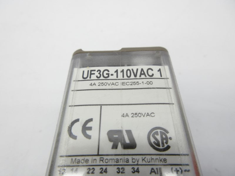 KUHNKE UF3G-110VAC1 250VAC 4A NSNP