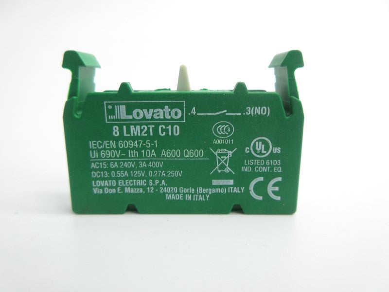 LOVATO 8LM2TC10 400V 3A NSNP