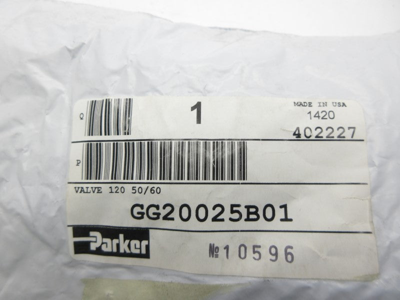 PARKER GG20025B01 120V NSFS