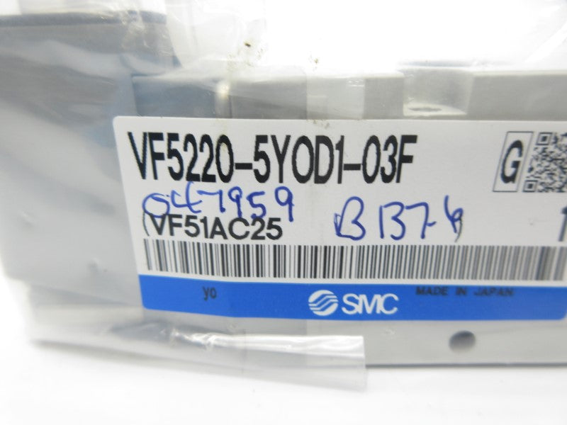 SMC VF5220-5YOD1-03F 24VDC NSMP