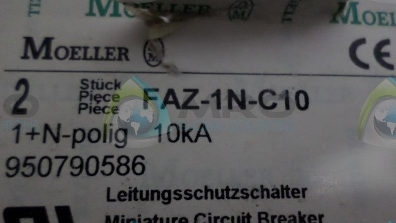 MOELLER FAZ-1N-C10 CIRCUIT BREA+A2:A31KER NSMP