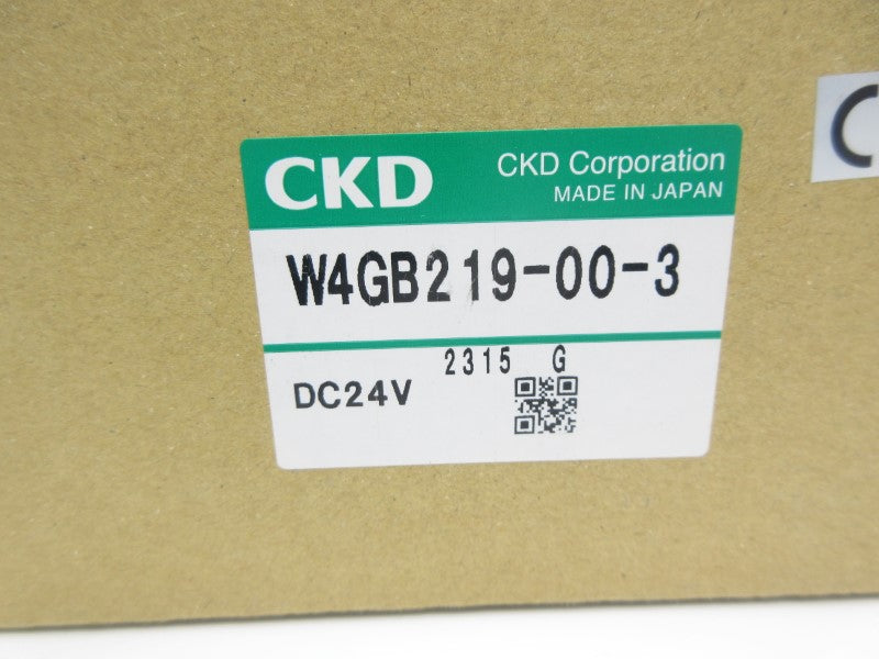CKD W4GB219-00-3 24VDC NSMP