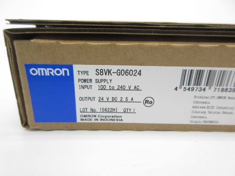 OMRON S8VK-G06024 100-240VAC 1.3A NSMP